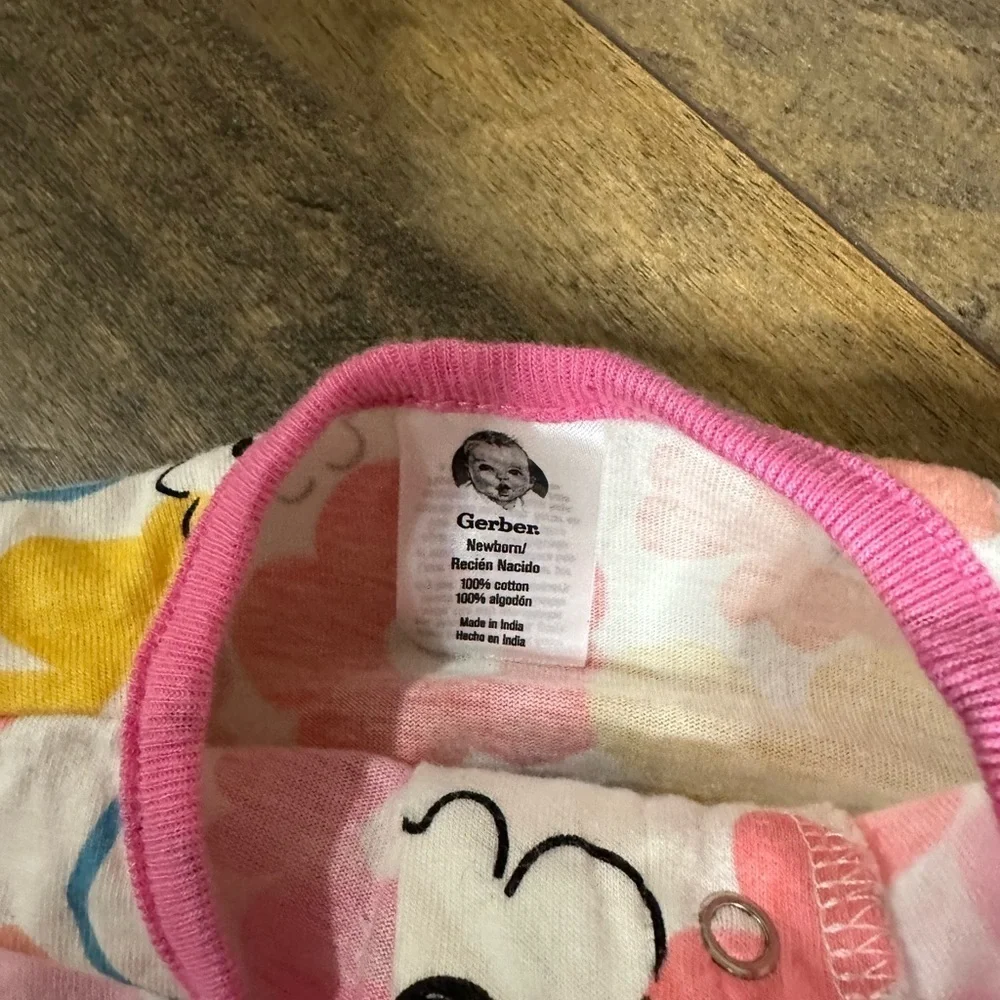 GERBER Newborn Infant Sleepers Bundle, NB, EUC